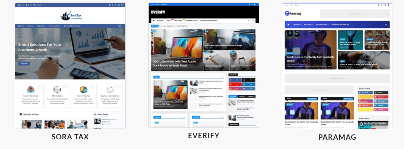 Top 10 Blogger Templates Free Download (High Performance) Top 10 Blogger Templates Free Download (High Performance)